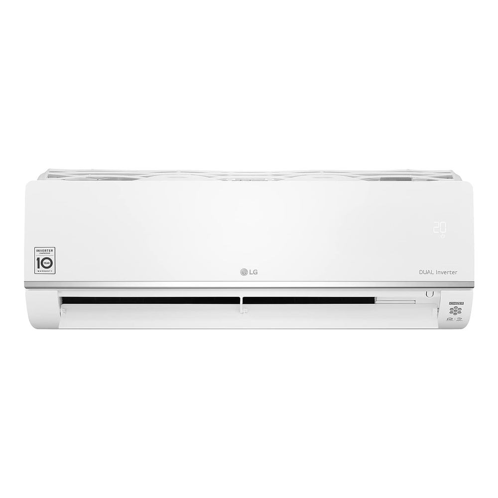 تكييف ال جى اسبليت 1.5 حصان بارد & ساخن ديوال انفرتر كومبريسور أبيض-S4-W12JA3AE