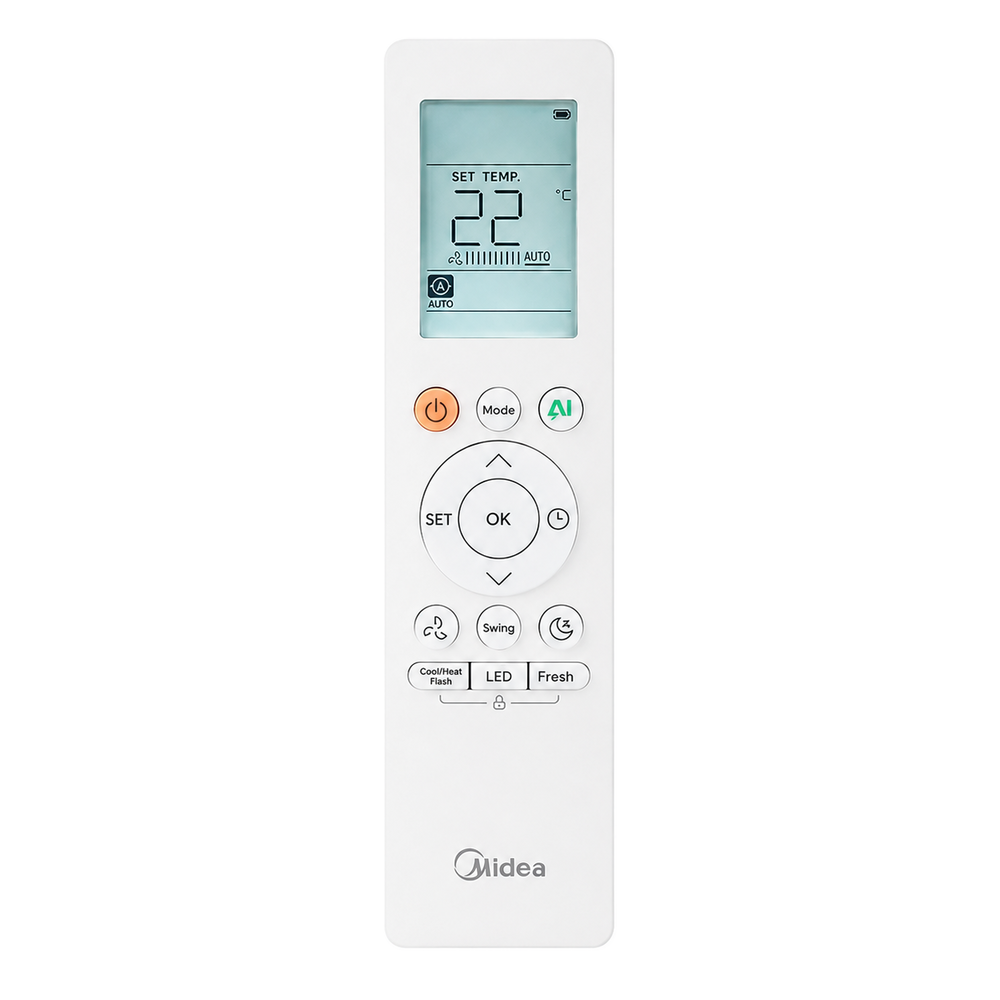 تكييف سبليت ميديا إيكو ماستر إنفرتر 2.25 حصان بارد فقط - M1SEFT-18CRDN8F-Q8