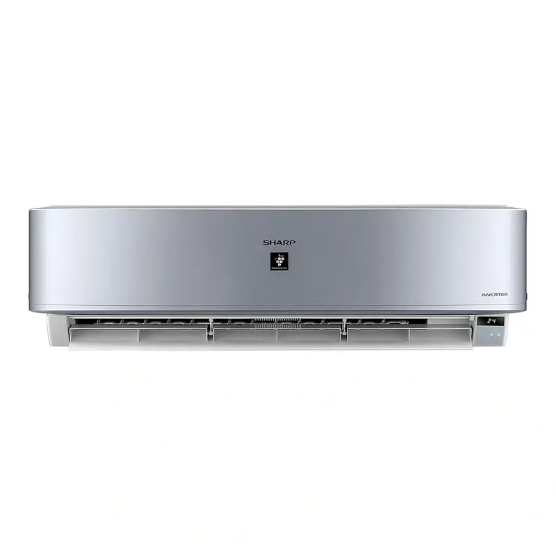 Sharp Split Air Conditioner 2.25 HP Inverter Digital Plasmacluster Silver Cooling & Heating - AY-XP18UHE